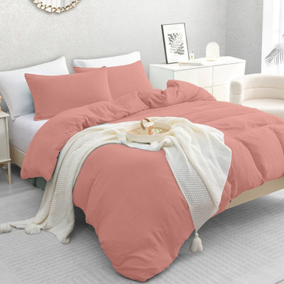 Lazzaro Premium Duvet Cover Set Double Brushed Prewash Microfiber With Zipper Closure - image 1