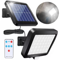 Solar Powered Led Motion Sensor Outdoor Wall Light Garden Security - thumbnail 1