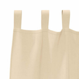 Berkfield Curtains With Curtains 2 Pcs Cream 260 X 140 Cm Polyester - thumbnail 4