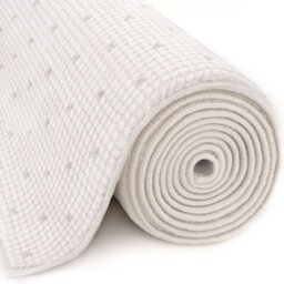 The Rugs Carmel Cream/grey Dots Area Rug And Runner Non Shedding, Stain Resistant, Soft - thumbnail 5