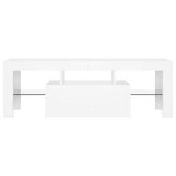 Vidaxl Tv Cabinet With Led Lights White 120X35X40 Cm - thumbnail 5