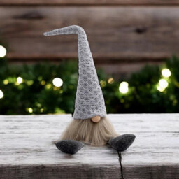Set Of 5 Colourful Hat Bearded Christmas Gonks - Festive Xmas Scandi Faceless Gonk Gnome Novelty Home Decoration - Each H43 X 9Cm - thumbnail 6