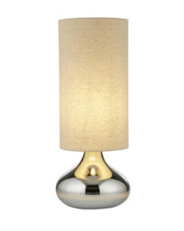 Pagazzi Lighting Pagazzi Cissy Dark Smokey Glass Table Lamp - thumbnail 2