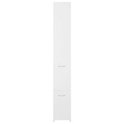 Vidaxl Bathroom Cabinet White 25X26.5X170 Cm Engineered Wood - thumbnail 4