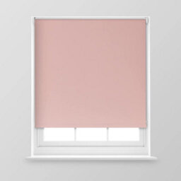 A.unique Home Premium Trimmable Thermal Blackout Roller Window Blind - 2Ft - Pink - 60Cm (W) X 170Cm (L) - thumbnail 1