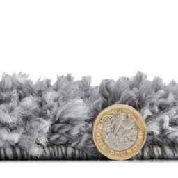 Grey Plain Shaggy Modern Plain Easy To Clean Soft Rug For Dining Room -160Cm X 220Cm - thumbnail 4