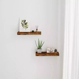 Floating Shelves, Wall Shelves Set Of 2 Wall Mounted For Bathroom Kitchen Décor - thumbnail 5