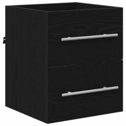 Berkfield Bathroom Cabinet With Drawer 41 X 38.5 X 48 Cm Engineered Wood - thumbnail 7