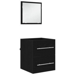 Berkfield Bathroom Cabinet With Drawer 41 X 38.5 X 48 Cm Engineered Wood - thumbnail 2