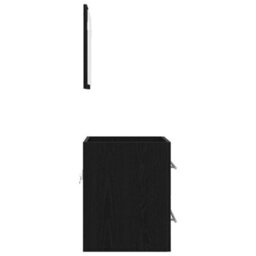 Berkfield Bathroom Cabinet With Drawer 41 X 38.5 X 48 Cm Engineered Wood - thumbnail 9