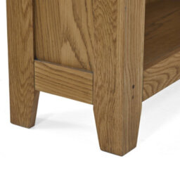 Broadway Oak 3 Tier Small Bookcase - By Roseland Furniture - thumbnail 8