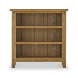 Broadway Oak 3 Tier Small Bookcase - By Roseland Furniture - thumbnail 2