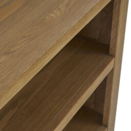 Broadway Oak 3 Tier Small Bookcase - By Roseland Furniture - thumbnail 5