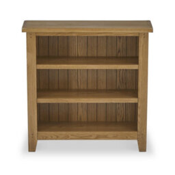Broadway Oak 3 Tier Small Bookcase - By Roseland Furniture - thumbnail 6