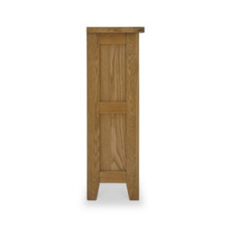 Broadway Oak 3 Tier Small Bookcase - By Roseland Furniture - thumbnail 7
