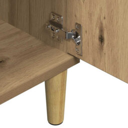 Berkfield Sturdy Tv Cabinet Artisan Oak 102X35X50 Cm Engineered Wood - thumbnail 8