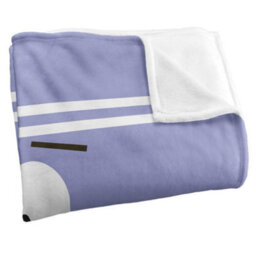 South Park Silky Surprised Towelie Supersoft Blanket Lavender/white/black (One Size) - thumbnail 3