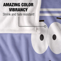 South Park Silky Surprised Towelie Supersoft Blanket Lavender/white/black (One Size) - thumbnail 4