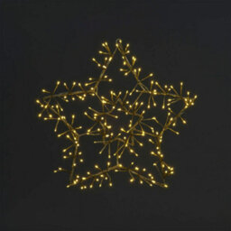 Garden Store Direct Christmas Led Fairy Lights 60Cm Star - Gold