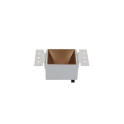 Luminosa Lighting Luminosa Maytoni Share Square Recessed Downlight Matt Gold Gu10 - thumbnail 2