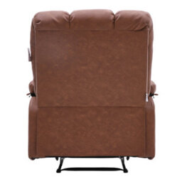 Darphe Faux Leather Upholstered Recliner Armchair - thumbnail 4