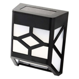 Set Of 8 Solar-Powered Led Fence & Wall Lights Waterproof Outdoor Pathway & Garden Lighting Auto On/off Energy-Efficient - thumbnail 6