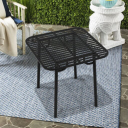 Breeins 80Cm W Square Outdoor Metal Garden Table With Anti-Rust Coating Design For Outdoor Dining And Garden - thumbnail 2