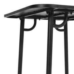 Breeins 80Cm W Square Outdoor Metal Garden Table With Anti-Rust Coating Design For Outdoor Dining And Garden - thumbnail 5