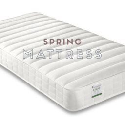 Bedmaster Tyler Grey And White Guest Bed And Trundle With Spring Mattresses - thumbnail 7