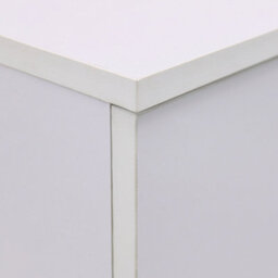 Sundaze Chest Of Drawers Bedroom Furniture Bedside Cabinet With Handle 1 Drawer White 40X36X47Cm - thumbnail 2