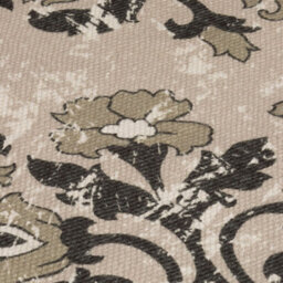 Kew 120X170Cm Grey Antique Printed Rug With Tassel - thumbnail 3
