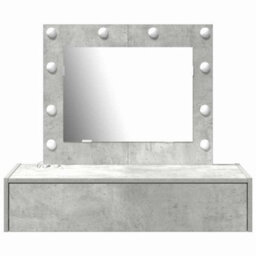 Walplus Dressing Table With Drawer Grey 83 X 40 X 70 Cm Engineered Wood - thumbnail 5
