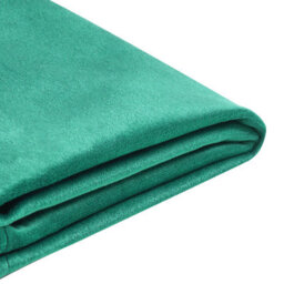 Beliani Bed Velvet Fitou 140 X 200 Cm (Eu Double) Dark Green - thumbnail 9