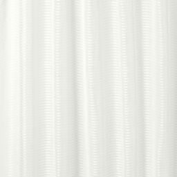 GoodHome Fola White Horizontal Stripe Net Pencil Pleat Voile Curtain (W)140Cm (L)260Cm, Single - thumbnail 3