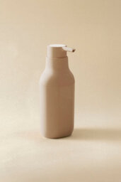 Cosmic Soap Dispenser, 300Ml, Wall Mounted Or Freestanding, Sand, Compatible With All Accessories Of The Modular Alife Collection