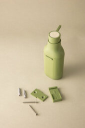 Cosmic Soap Dispenser, 300Ml, Wall Mounted Or Freestanding, Sand, Compatible With All Accessories Of The Modular Alife Collection - thumbnail 5