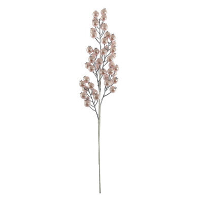 Pink Haw Apple Spray Christmas Decoration Pack Of 3