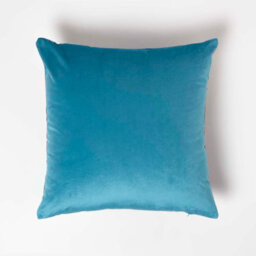 Homescapes Floral Garden Parrot Filled Velvet Cushion 46 X 46 Cm - thumbnail 3