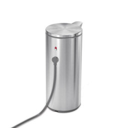 Simplehuman 266Ml Rechargeable Sensor Soap Pump, Automatic Hand Motion Soap Dispenser, Brushed Stainless Steel - thumbnail 3