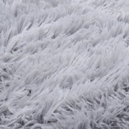 Living And Home Grey Coral Fleece Warm Plush Soft Fluffy Shaggy Bedding Sheet Throw Blanket 130X160 Cm - thumbnail 3