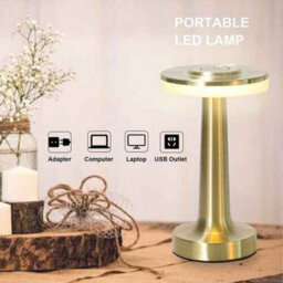 Rechargeable Cordless Led Table Lamp , Touch Sensor Night Lamp - thumbnail 4