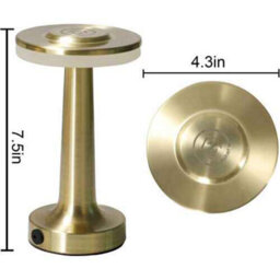 Rechargeable Cordless Led Table Lamp , Touch Sensor Night Lamp - thumbnail 2