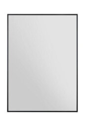 Mirroroutlet The Artus Black Aluminium Edged Wall Mirror 70Cm X 50Cm - thumbnail 2