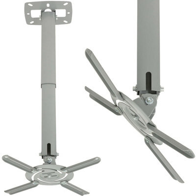 Universal Ceiling Tv & Projector Bracket Home Cinema Mount Slim Full Tilt Stand