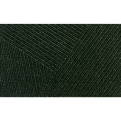 Kleen-Tex Wash + Dry Dune Stripes Midnight Green 45X75 - image 1