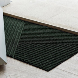 Kleen-Tex Wash + Dry Dune Stripes Midnight Green 45X75 - thumbnail 2