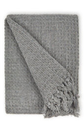 Waffle Collection Recycled Cotton Throw - thumbnail 2