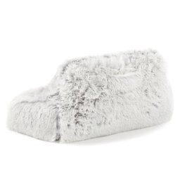 Fluffy Fleece Reading Cushion Pillow With Arms Lumbar Chair Support - thumbnail 4