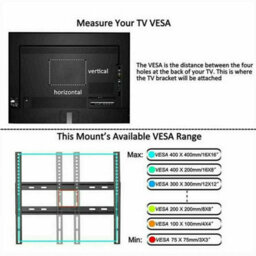 Multi Angle Corner Tv Wall Mount Bracket Swivel Long Reach 32 42 46 50 55 Inch - thumbnail 4