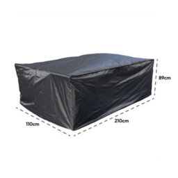 Kct Weatherproof Outdoor Rectangle Garden Furniture Cover - Medium - thumbnail 2